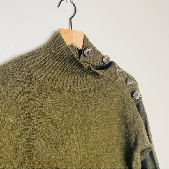 Anthropologie Margarita Tunic Sweater in Green - Picture 2 of 10